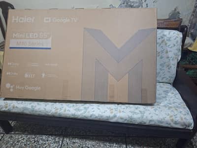 Haier m80 QD MINI LED 55 INCH PINPACK URGENT SALE