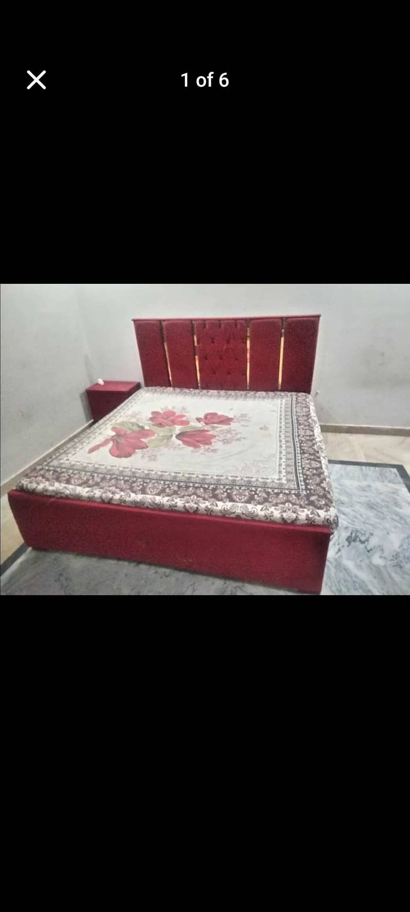 Bed and mirror 1