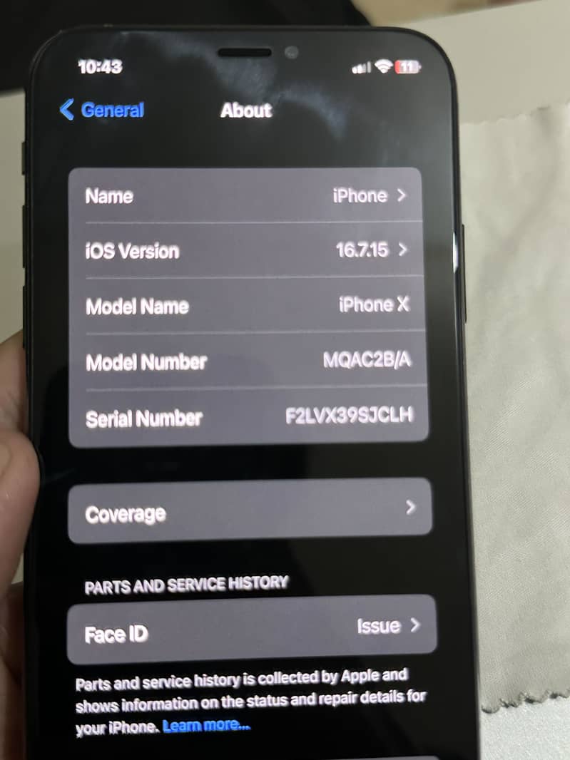 Apple iPhone X 6