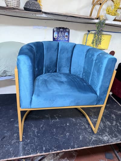 Luxury Stylish Velvet Living Room Chair