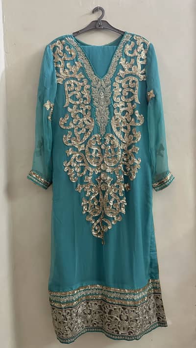 3pc Embroidered Suit for Sale