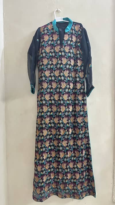 3pc Chiffon Embroidered Suit for Sale