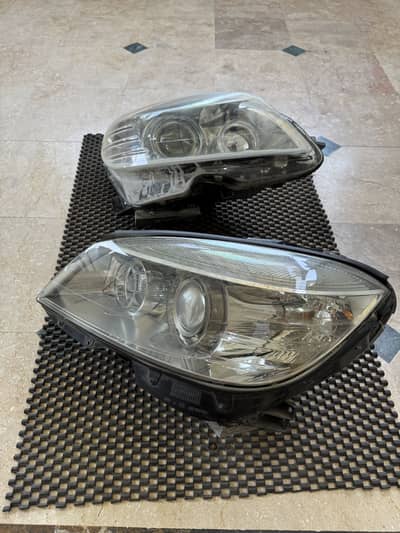Mercedes Benz C-Class W204 Bi-Xenon HID Headlights Pair (2007-2011)