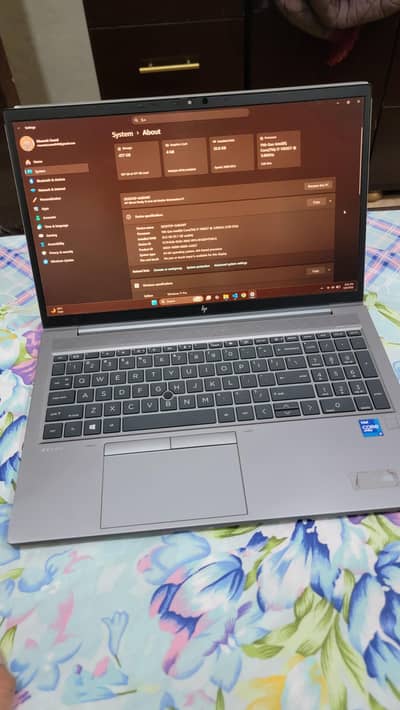 HP Z book 15 inch i7 11 Generation 32  Ram 512 SSD