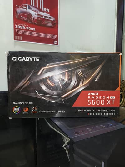 Gigabyte RX 5600 XT 6GB with BOX – Mint Condition