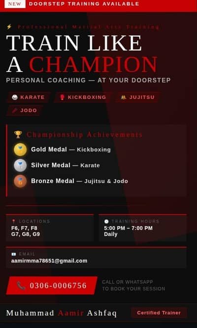 Karate kickboxing jujitsu and Jodo