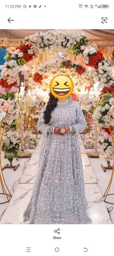 Valima bridal dress