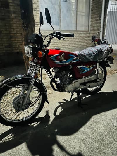 Honda CG 125 | Red Color Bike | 3500 Use Only | New Bike Only Call