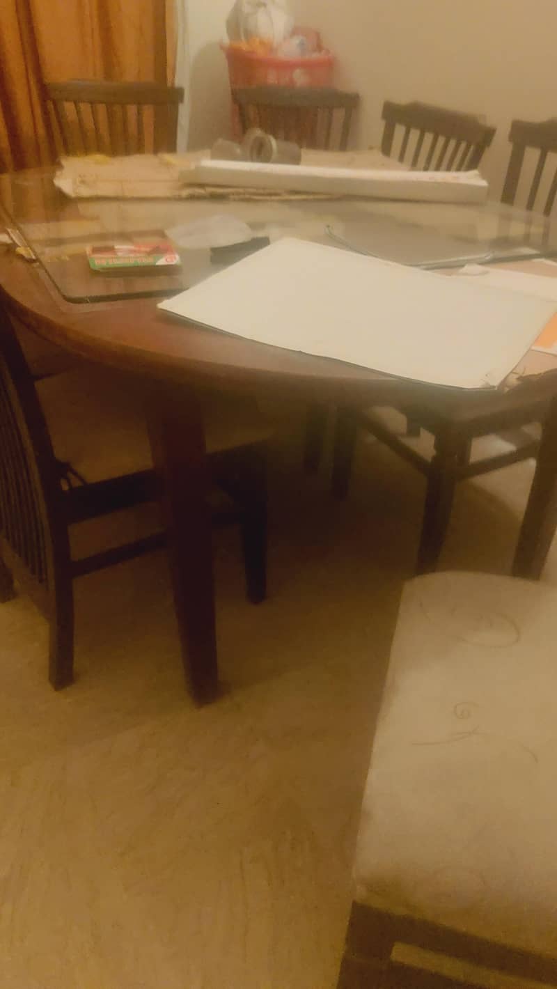 solid wood dining table 0