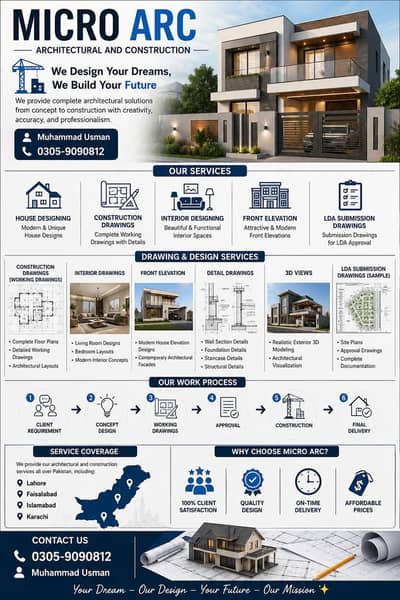 Complete Architecture & Interior Solutions | LDA Approved Drawings