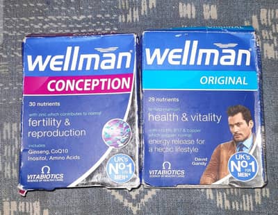 Uk imported Men MultiVitamins . wellMan .