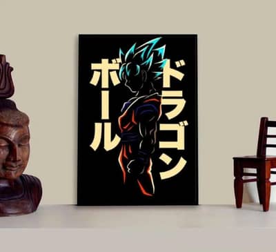 Goku Photo Wall Art Tile