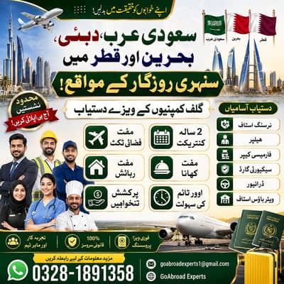 Gulf Work Visa Free