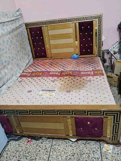 Double Bed + Dressing + molty foam