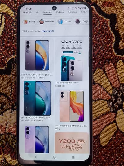 Vivo Y200 8+8  + 256 full read