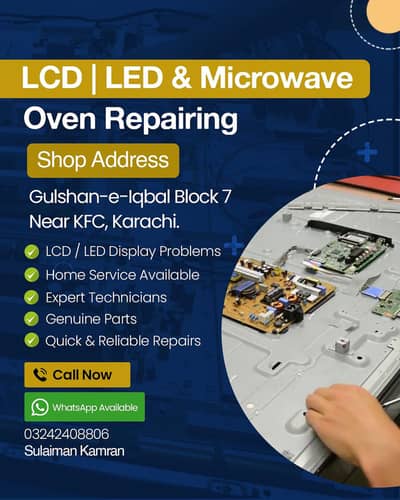 job available tv repair shop
