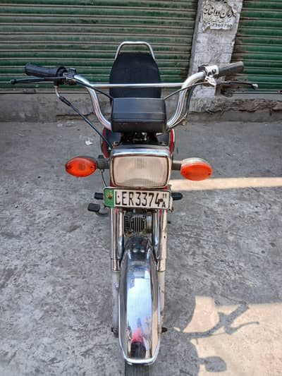 HONDA CD-70 BIKE GOOD CONDITION OVERALL ALL DOCUMENTS CLEAR BIO MATRIC