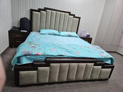 Furniture (Wooden Bed Set)