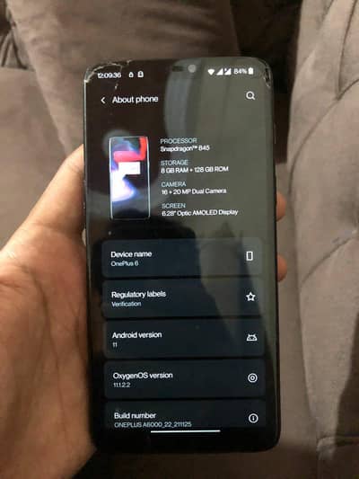 One Plus 6 dual sim pta approved