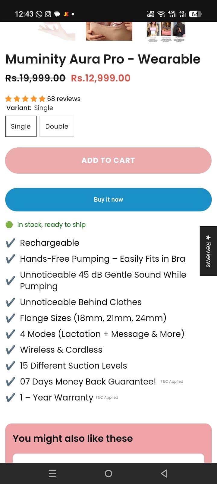 Breast pump 5