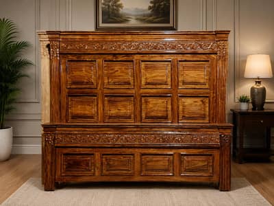 Sheesham bed / Wooden bed/ Bed for sale / Pure bed
