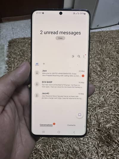 Samsung Mobile S20 Ultra PTA Approved physical dubal 12/128
