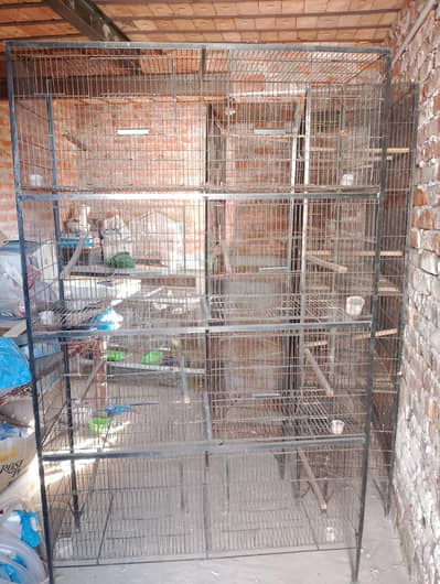 iron used Cage Available For Birds