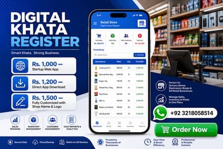 Shop Billing & Inventory App / Digital Software