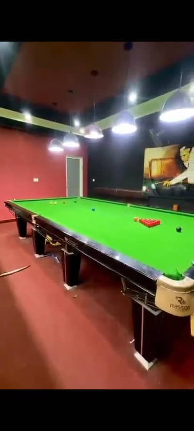 snooker table Rasson 1 / standard size /steel Cushion for sale.
