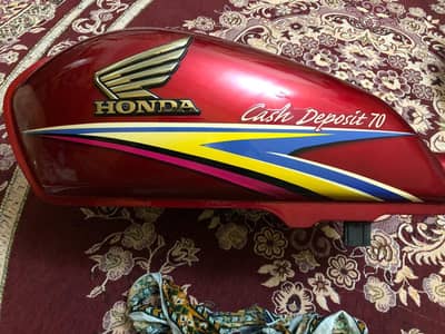 Honda cd 70 2010 mo Jenven fuel tank and sides covers