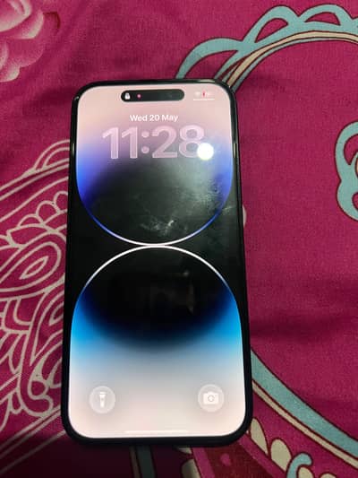 Apple iPhone 14 Pro JV 85% Battery 128gb 10/9