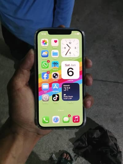 iPhone 12 Pro pta doull phisical with box only exchange with any gd ph