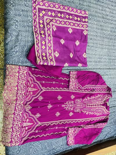 Ready to wear 3 piece dress