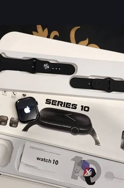 Apple logo series 10 smartwatch Amoled