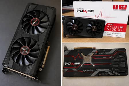 RX 5700XT 8GB WITH BOX