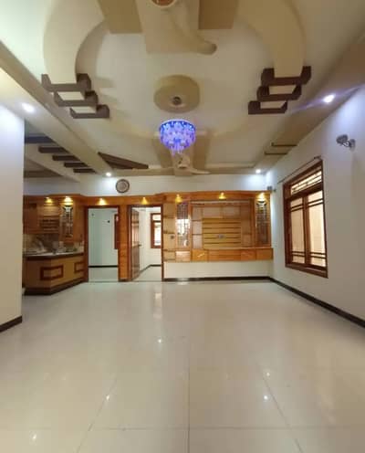 Corner 400 Sq. Yd. 1st Floor House For Rent At KESC Society Near By Rimjhim Safora University Road.