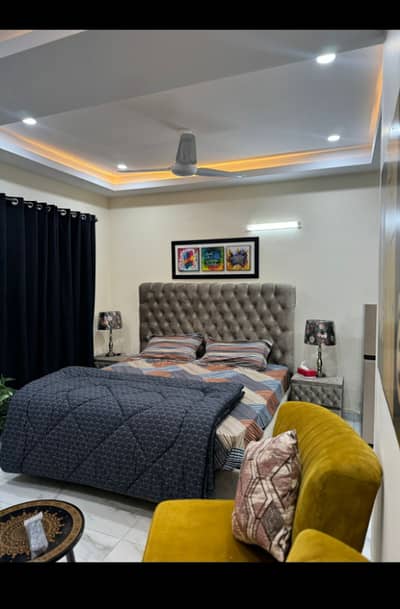 Studio furnish apartment available monthly for rent in ISLAMABAD E11 2