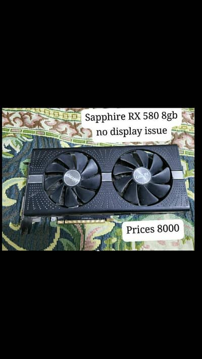 RX 580 RX 590 RX 460 GTX 1050 ti GTX 960 fualty graphics card