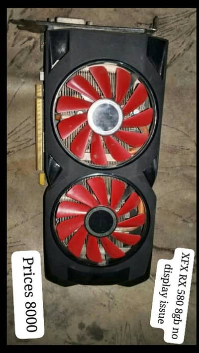 RX 580 RX 460 GTX 1050 ti GTX 960 fualty graphics card