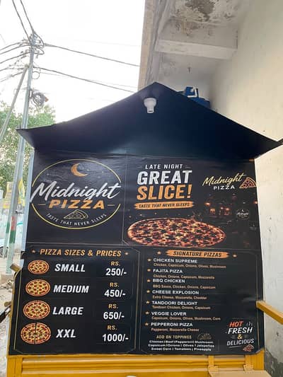 Complete Pizza Business Setup for Sale | Cart + All New Equipment + Di