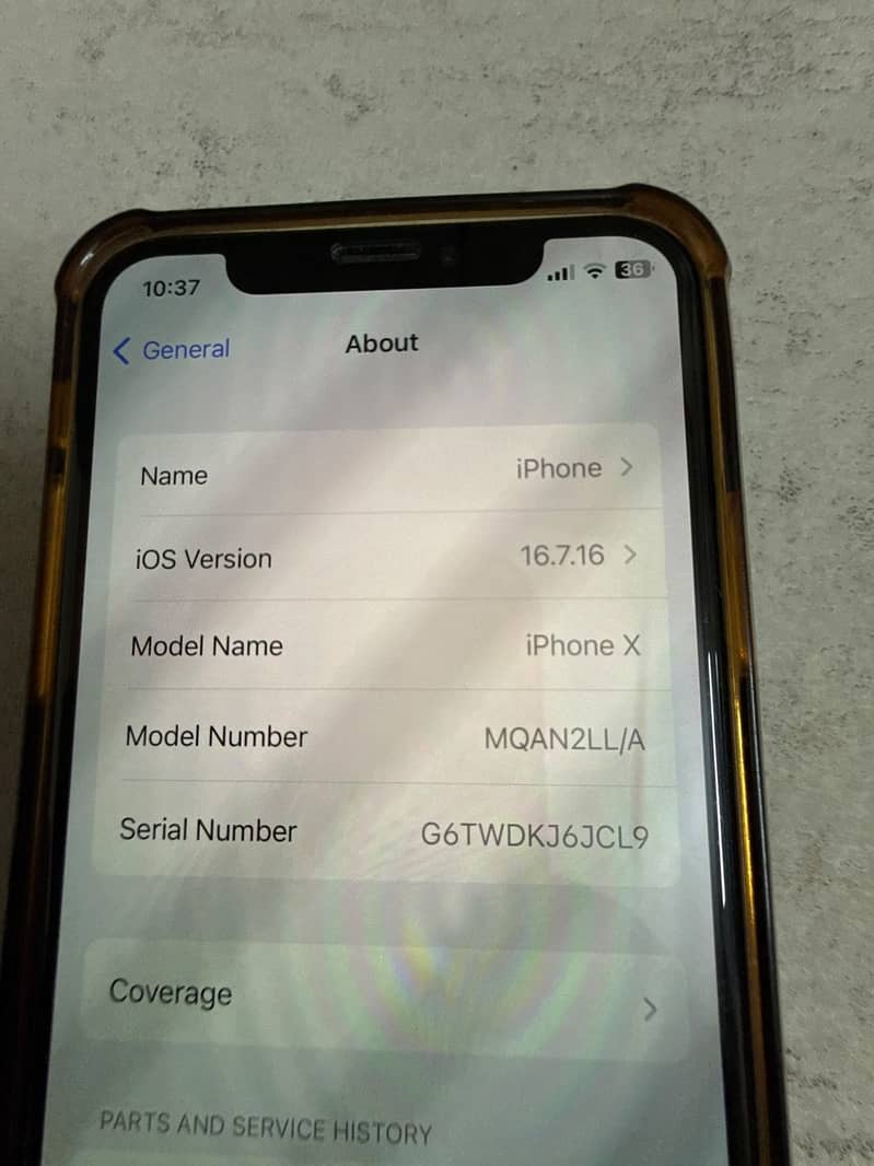 Apple iPhone X 7