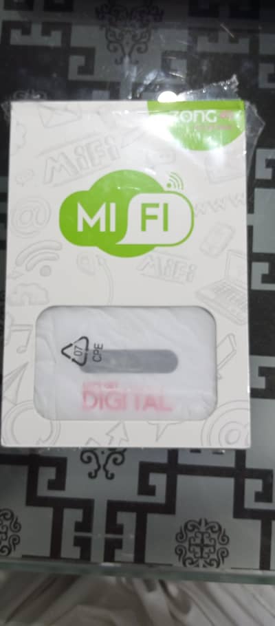 Zong 4G Wifi device