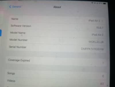 Ipad-Air-2 64 GB for sale`