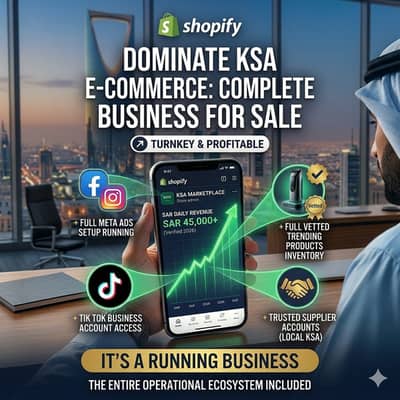 Dropshipping bussiness for sale