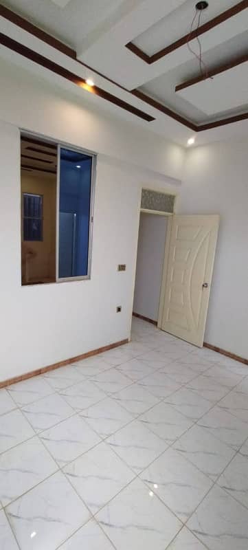 2 Bed Lounge Commercial Leased Flat For Sale At Zeenatabad Society Near By Pcsir Society Sector 19A Scheme 33 Karachi.