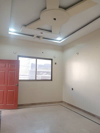 Leased 200 Sq. Yd. West Open Ground+1 House For Sale At Kaneez Fatima Society Near By Karachi University.