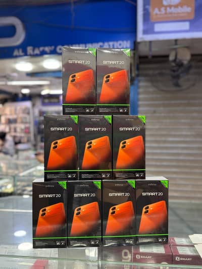 Infinix Smart20 4/128gb , 10 pieces box pack