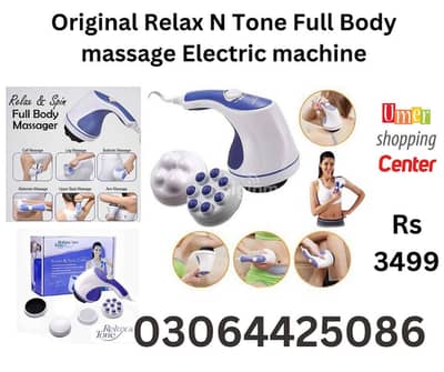 Relax & Spin tone Body massage machine Electric Body Massager