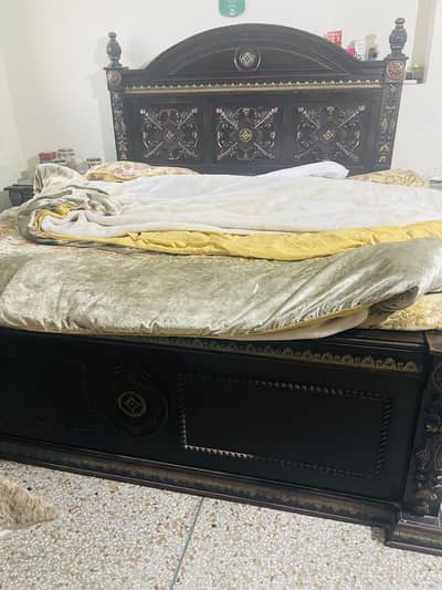 Bed wood King Size
