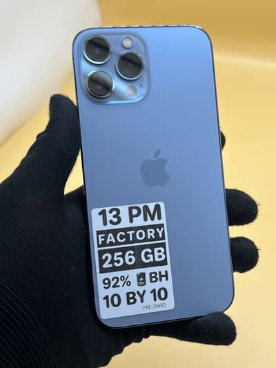 Apple iPhone 13 Pro Max 256 GB Factory Non PTA 92% Battery Health